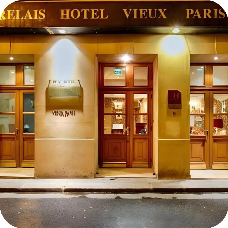 Relais Hotel Du Vieux Paris hotel view
