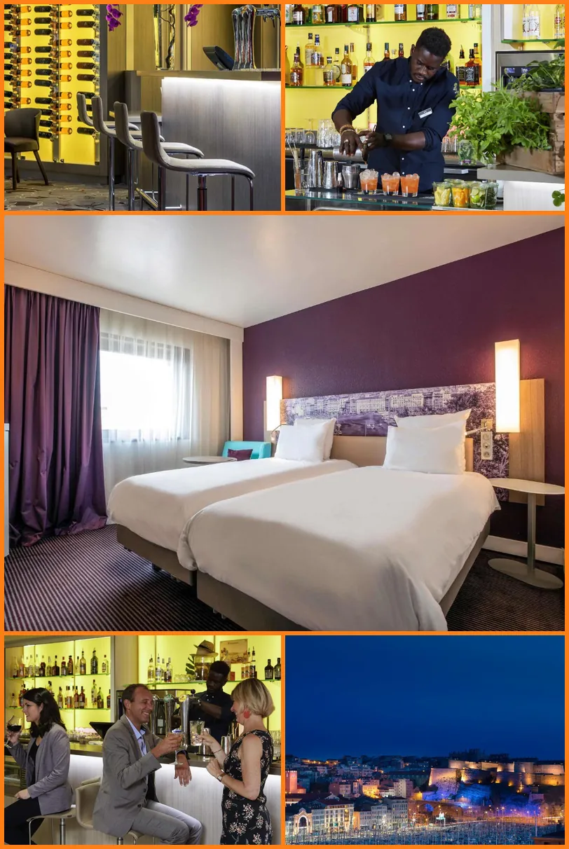 Hotel Mercure Marseille Centre Vieux Port hotel main view