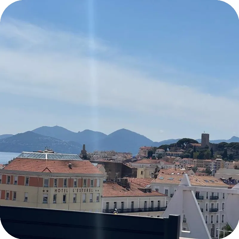 Best Western Plus Cannes Riviera & Spa hotel view