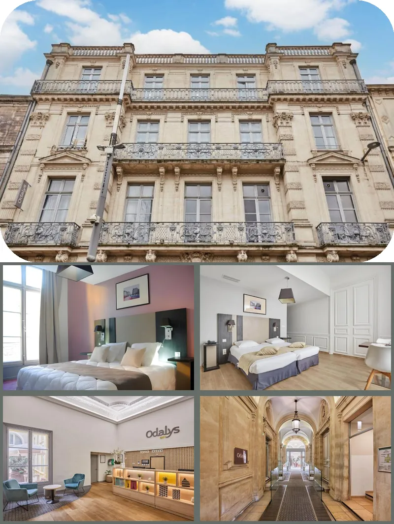 Apparthotel Odalys Montpellier Les Occitanes hotel main view