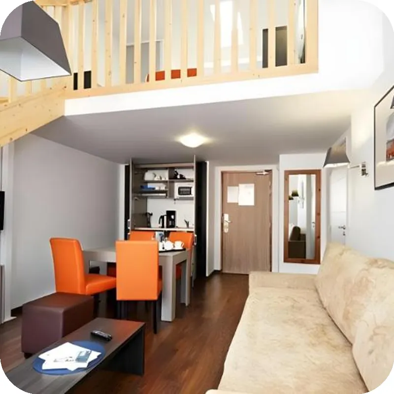 Apparthotel Odalys La Colombelie Toulouse hotel room