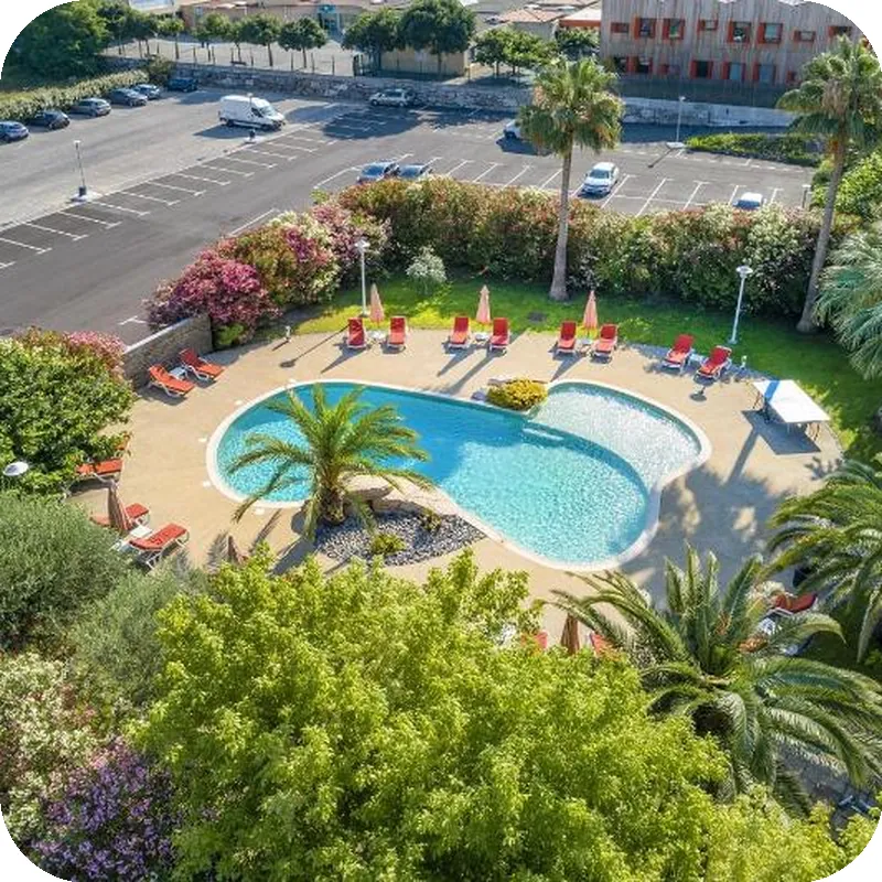 Servotel Saint-Vincent hotel view