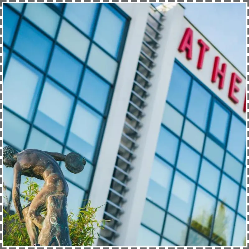 Hotel Athena Spa hotel view