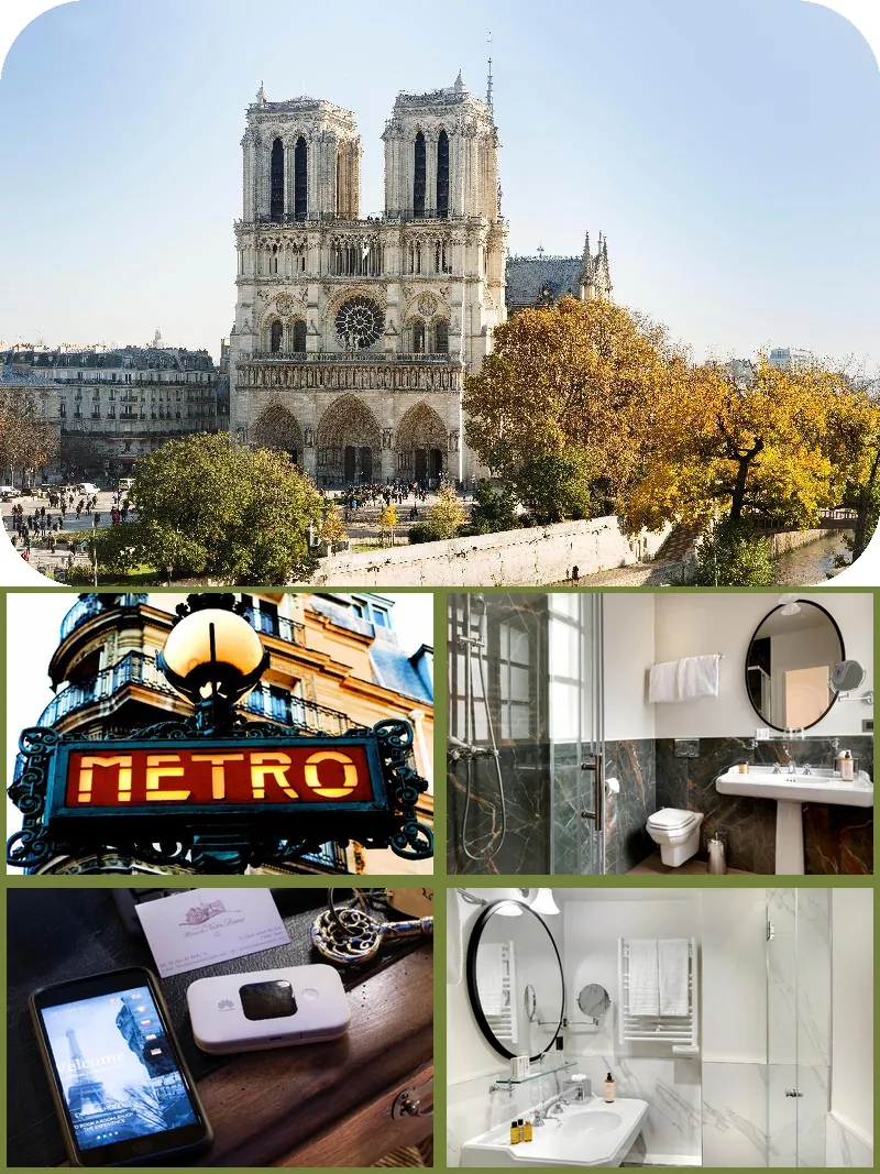 Hotel Les Rives de Notre Dame hotel main view