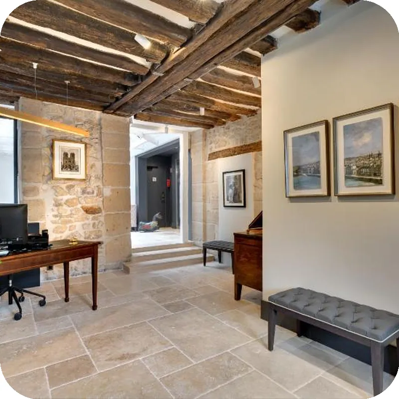 Hotel Les Rives de Notre Dame hotel view