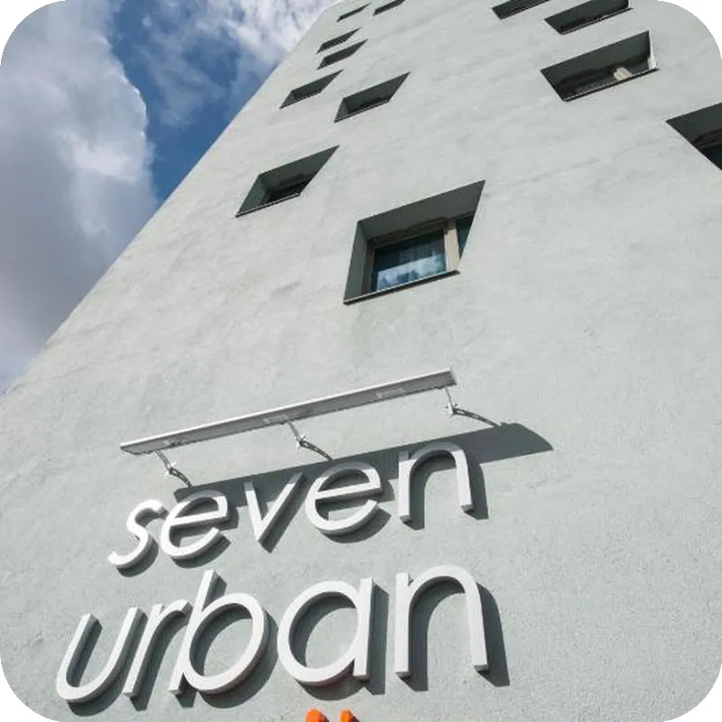 Seven Urban Suites Nantes Centre hotel view