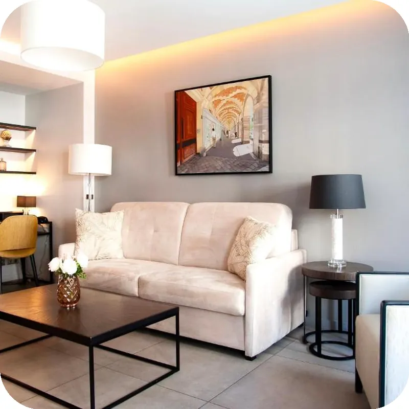 Roi de Sicile - Rivoli hotel view