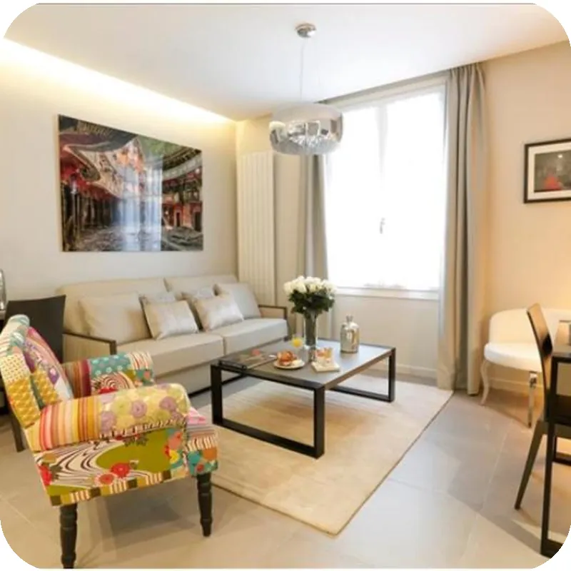 Roi de Sicile - Rivoli hotel room