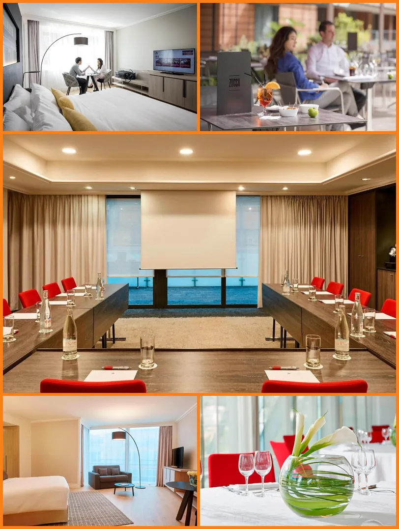 Lyon Marriott Hotel Cité Internationale hotel main view