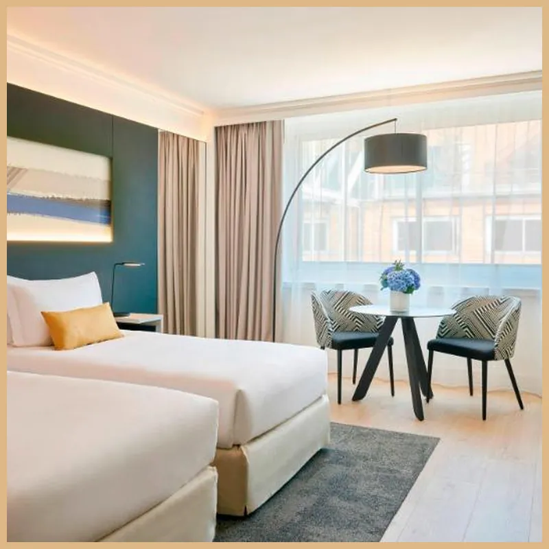 Lyon Marriott Hotel Cité Internationale hotel room