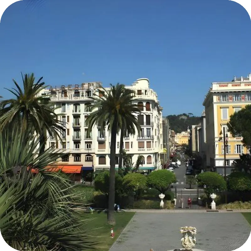 Hotel Albert 1er Nice hotel view