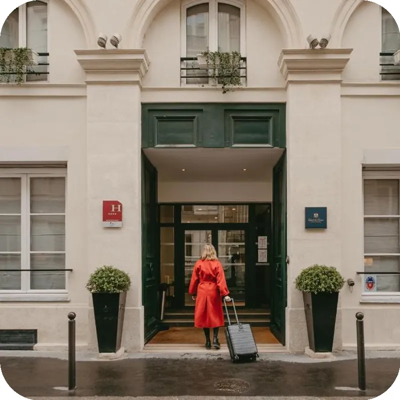 Hotel d'Orsay hotel view