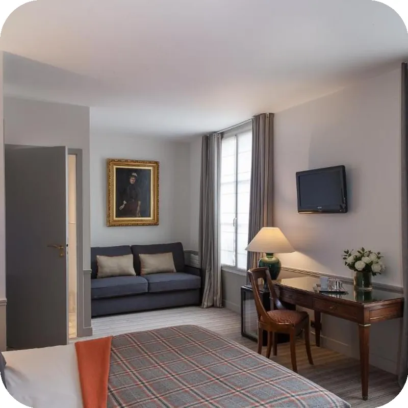 Hotel d'Orsay hotel room