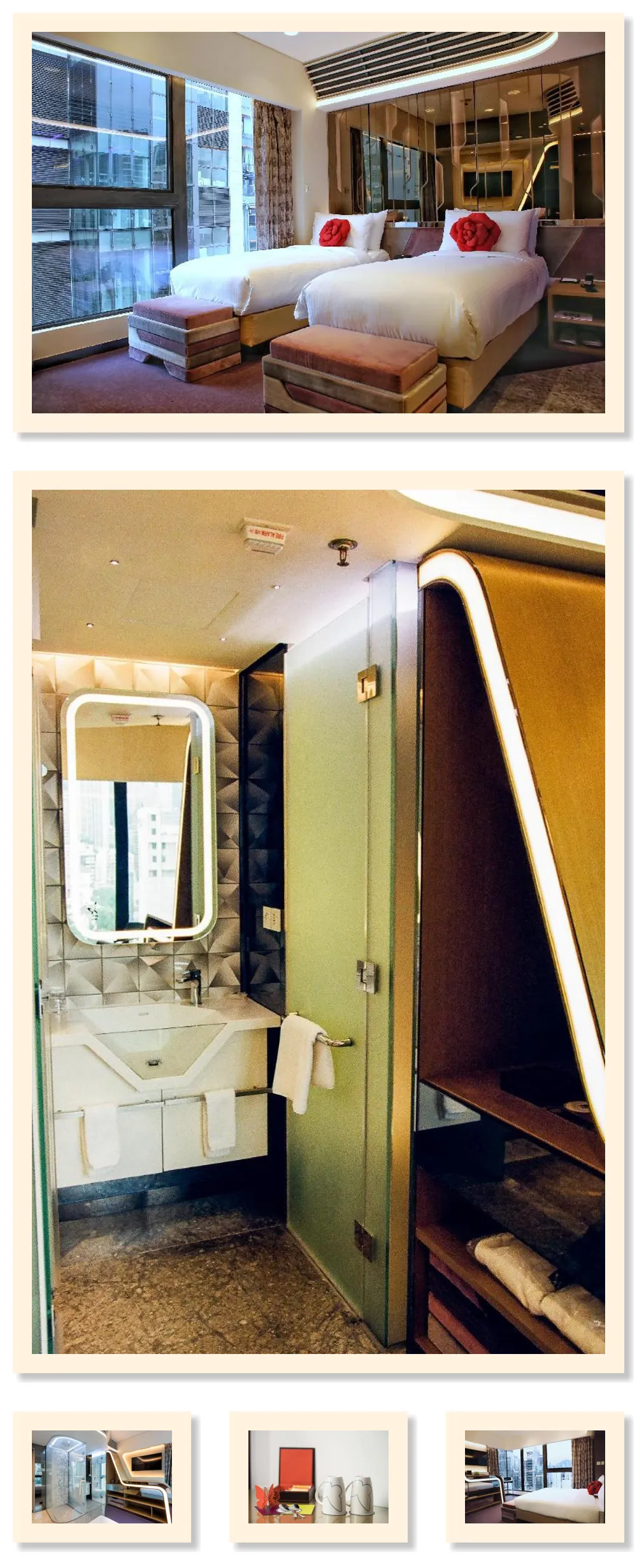 Butterfly on LKF, Central hotel main view