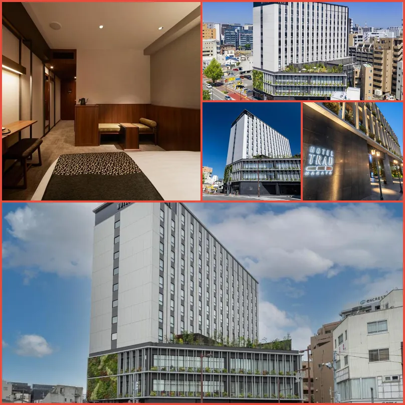 Hotel Trad Hakata hotel main view