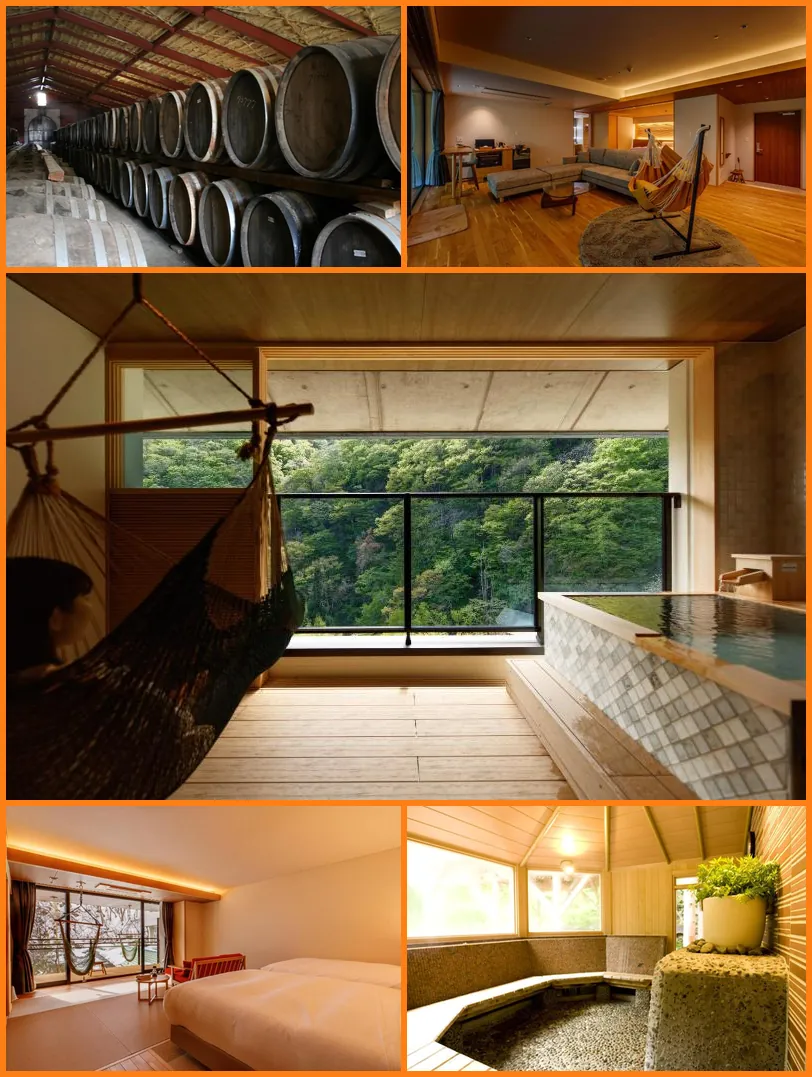 Sakunami Onsen Yuzukushi Salon Ichinobo hotel main view