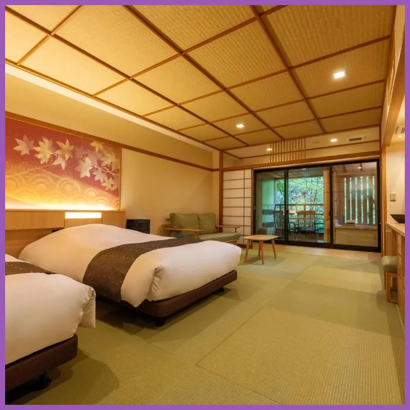 Hakone Kowakudani Onsen Ryokan Mizunoto hotel room