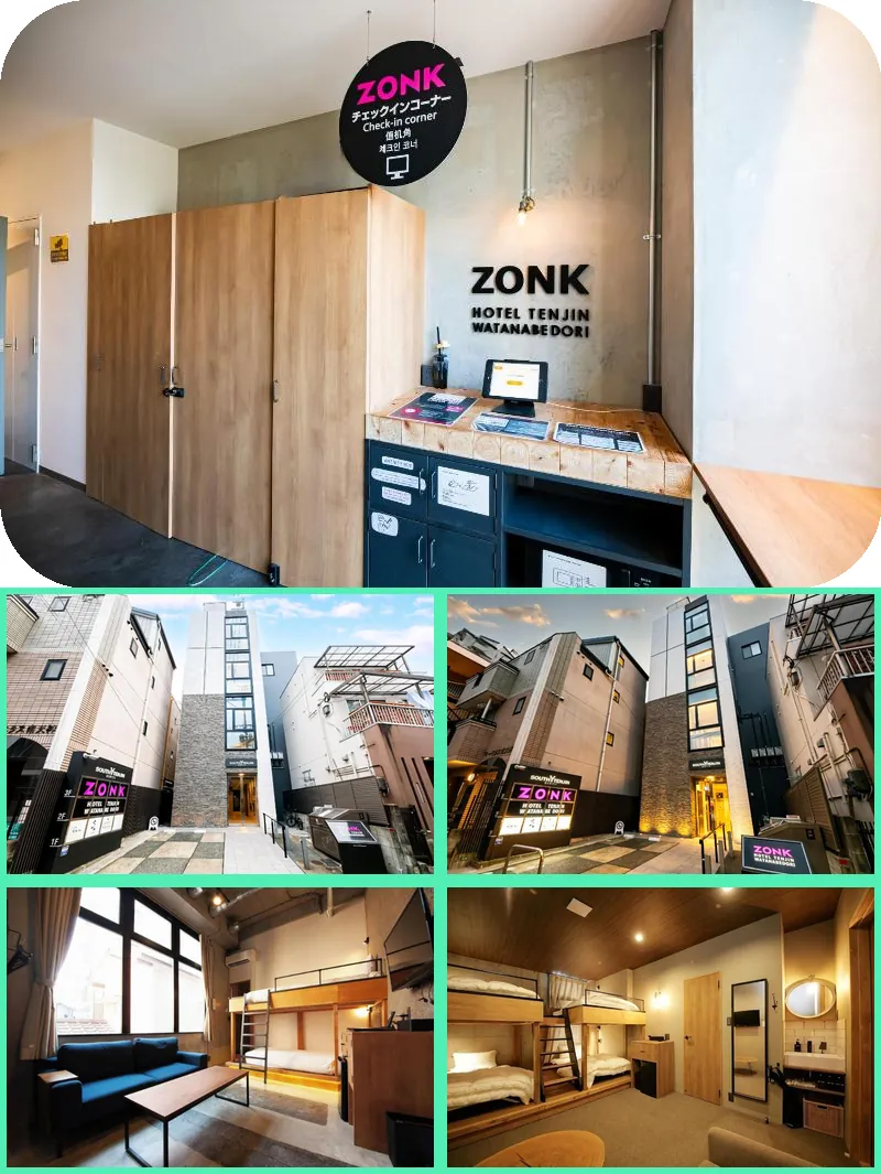 ZONK HOTEL Tenjin-Watanabedori 호텔 기타 이미지