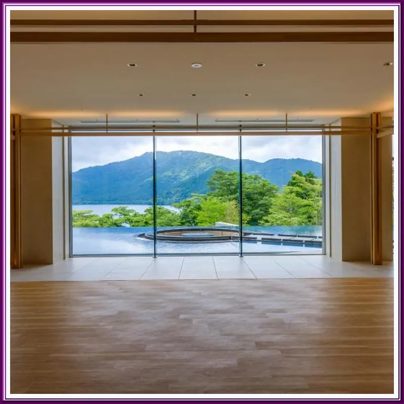 Hakone Ashinoko Hanaori hotel view