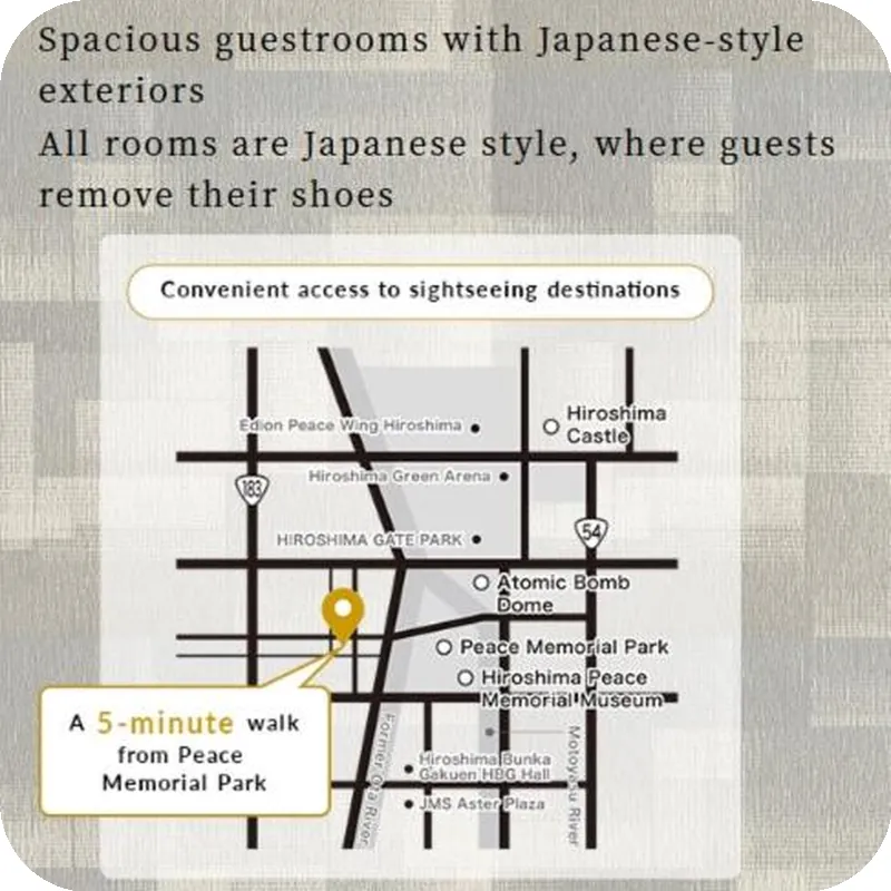 GRAND BASE Hiroshima Peace Memorial Park 호텔 시설 이미지