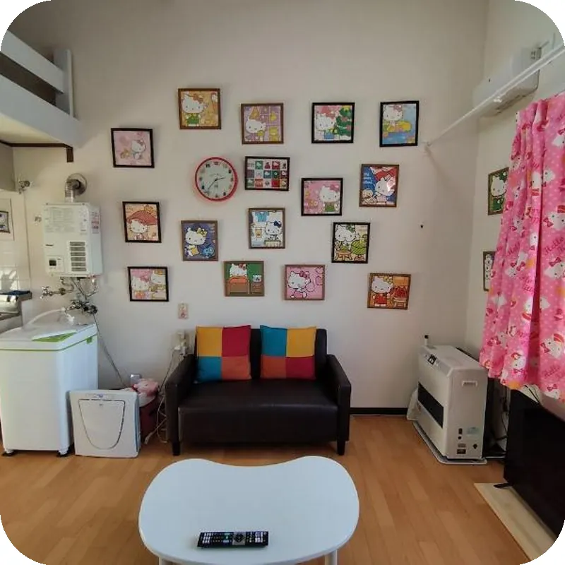 Room(205) Hello Kitty room/5min from Subway 호텔 내부 이미지