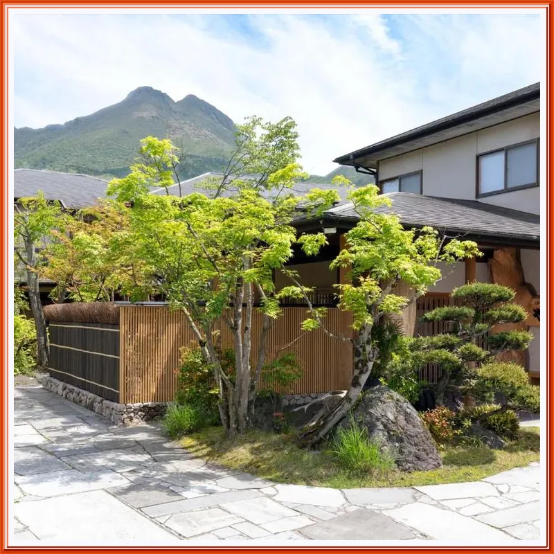 Ryoso Yufuin Yamadaya hotel view