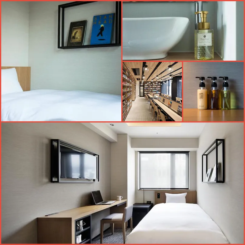 LAMP LIGHT BOOKS HOTEL nagoya hotel main view