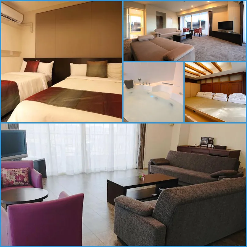 TATAMI NO YADO Chatan Mihama by Coldio 호텔 기타 이미지