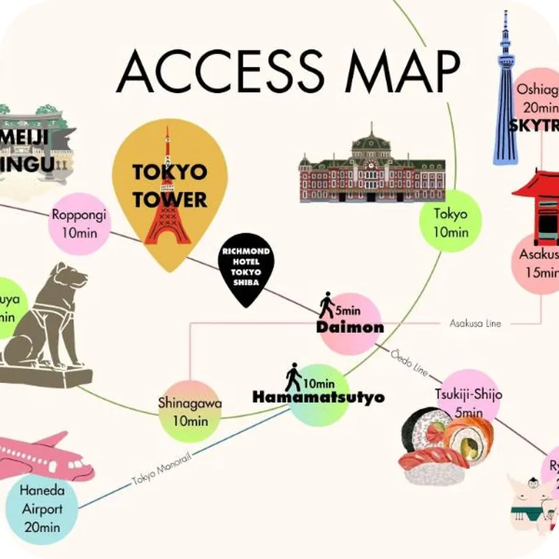 Richmond Hotel Tokyo Shiba 호텔 시설 이미지