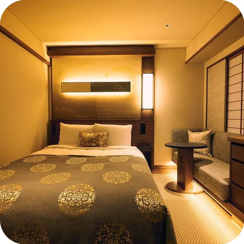 Sora Niwa Terrace Kyoto hotel room