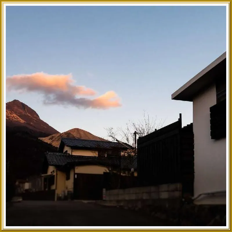 Yufuin Wasaku hotel view