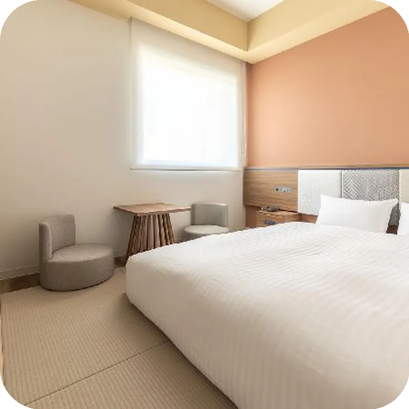 Nishitetsu Hotel Croom Hakata Gion Kushida Shrine hotel room