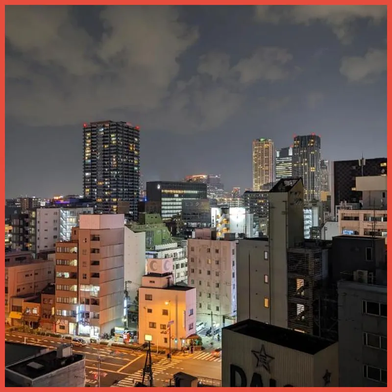 ESLEAD HOTEL Namba South Ⅱ hotel view