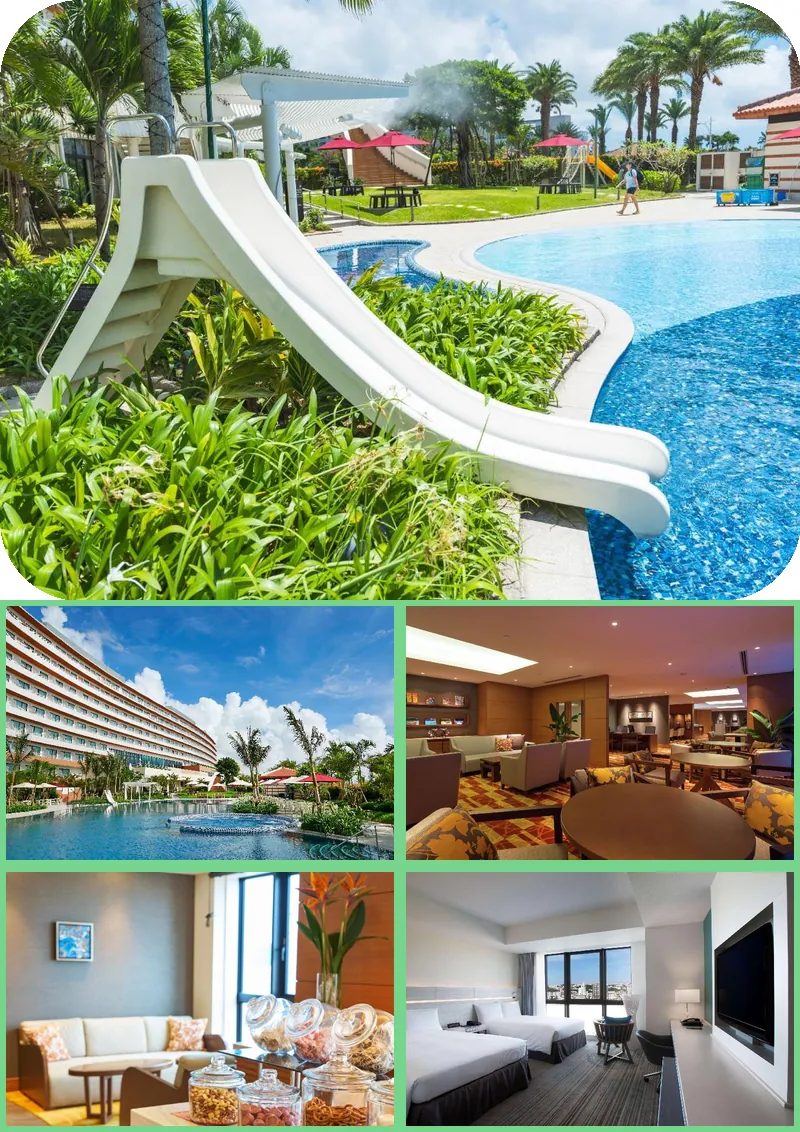 Hilton Okinawa Chatan Resort hotel main view