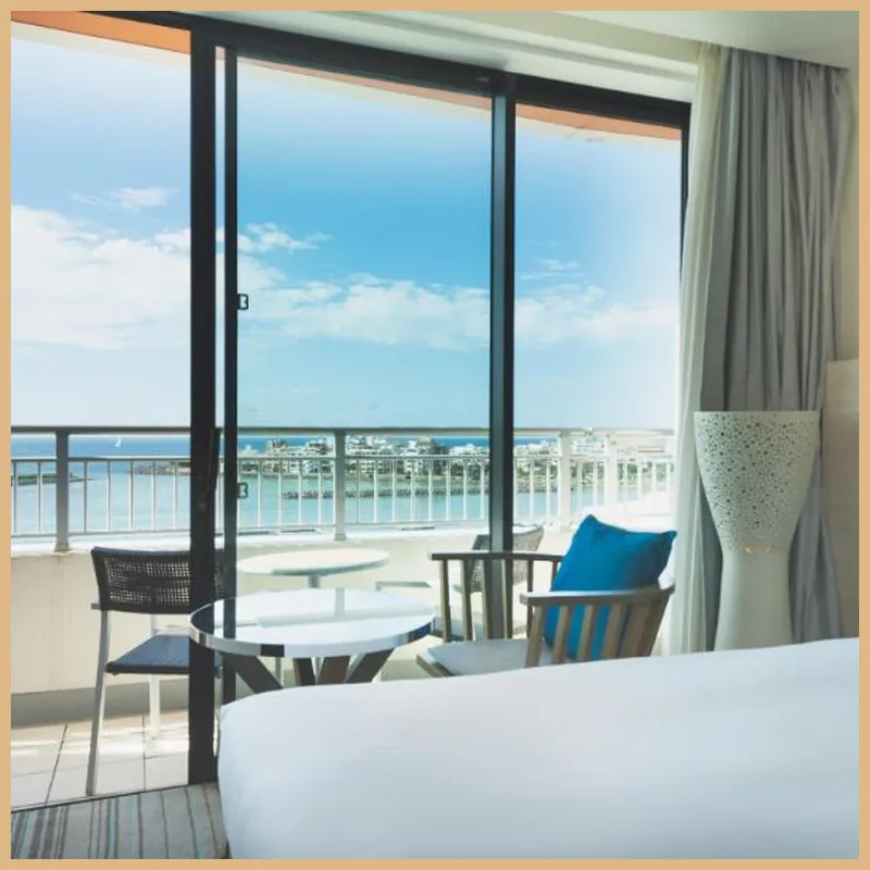Hilton Okinawa Chatan Resort hotel view