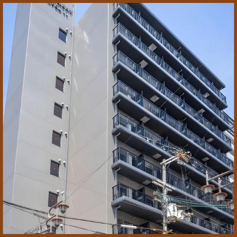 Apartment Hotel 11 Tsutenkaku hotel view