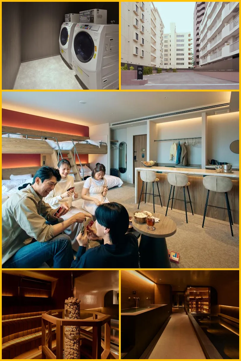 FAV LUX Sapporo Susukino hotel main view