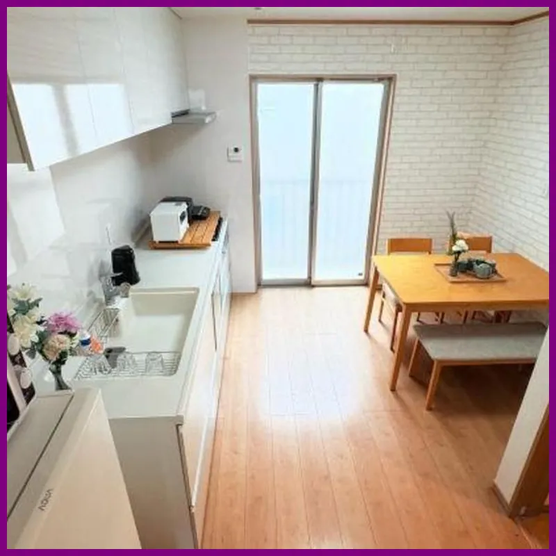 Kayo, Nijo Minami, 6 minutes walk from Nijo Station, quiet house 호텔 시설 이미지