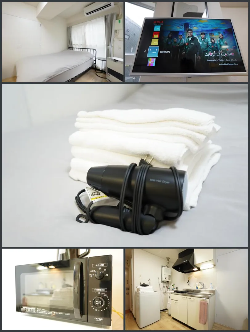 Residence hotel #1 エアコン付き 無料Wi-Fi 호텔 기타 이미지