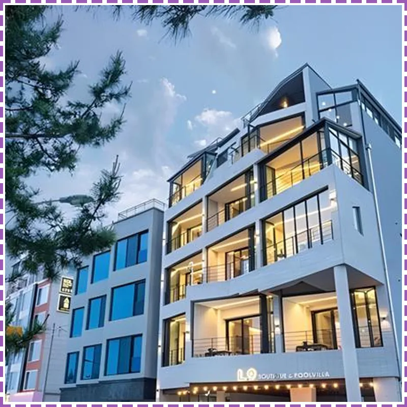 Yangyang L9 Pension hotel view