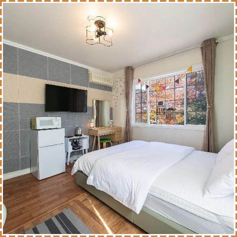 Gapyeong morning calm pension hotel room