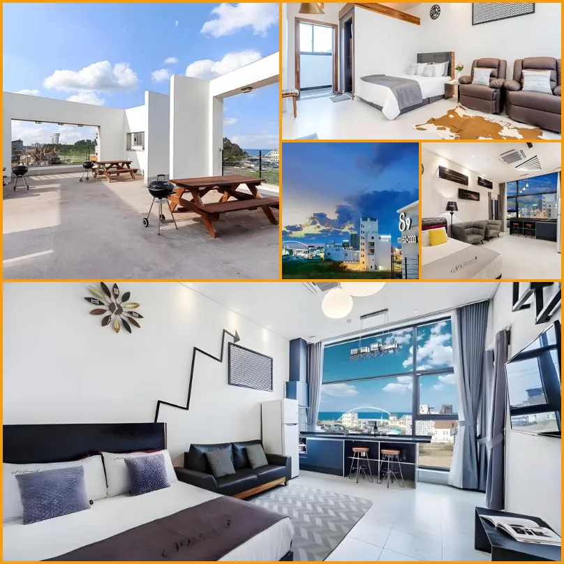 Gangneung Gyeongpodae S9 Beach FamilySpa hotel main view