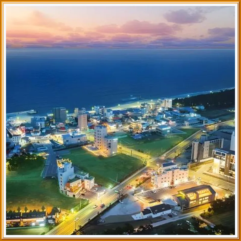 Gangneung Gyeongpodae S9 Beach FamilySpa hotel view