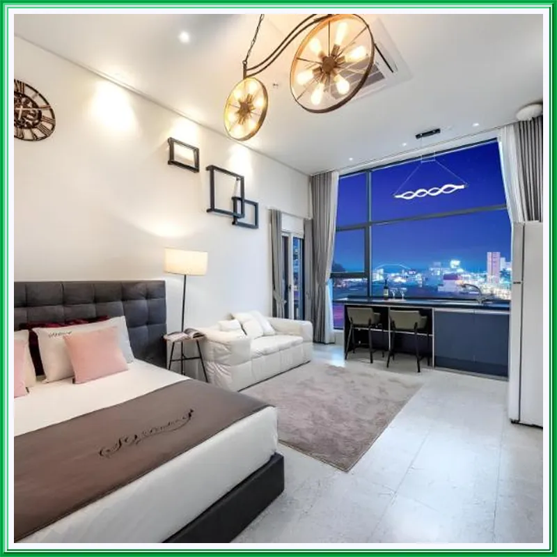 Gangneung Gyeongpodae S9 Beach FamilySpa hotel room