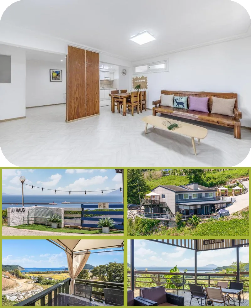 Namhae JJhouse Pension hotel main view