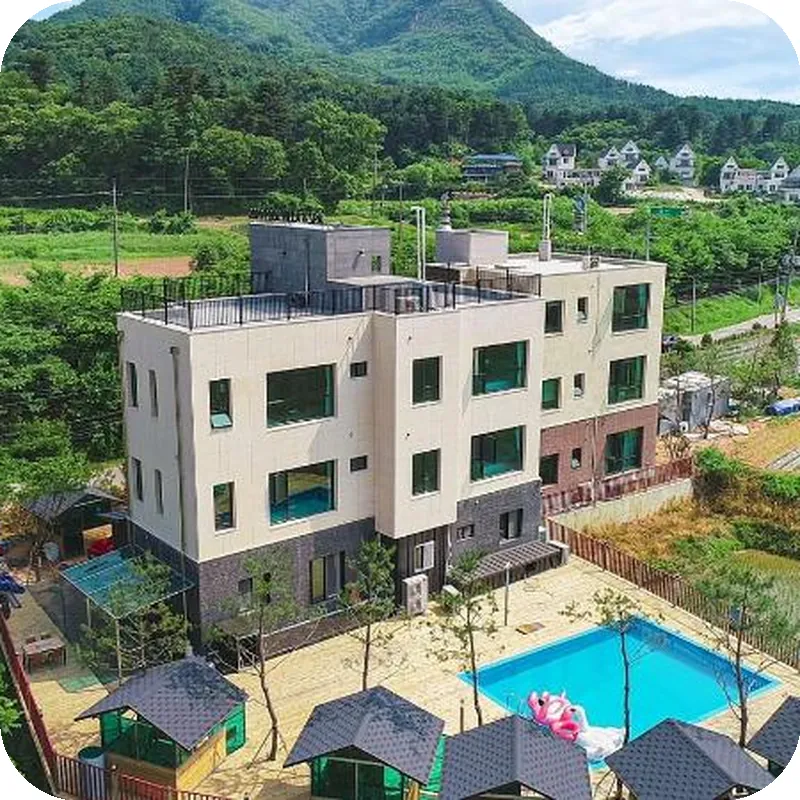 Namiseom 2020 Spa Poolvilla hotel view