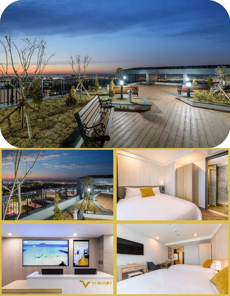 Ventimo Hotel and Residence Jeju hotel main view