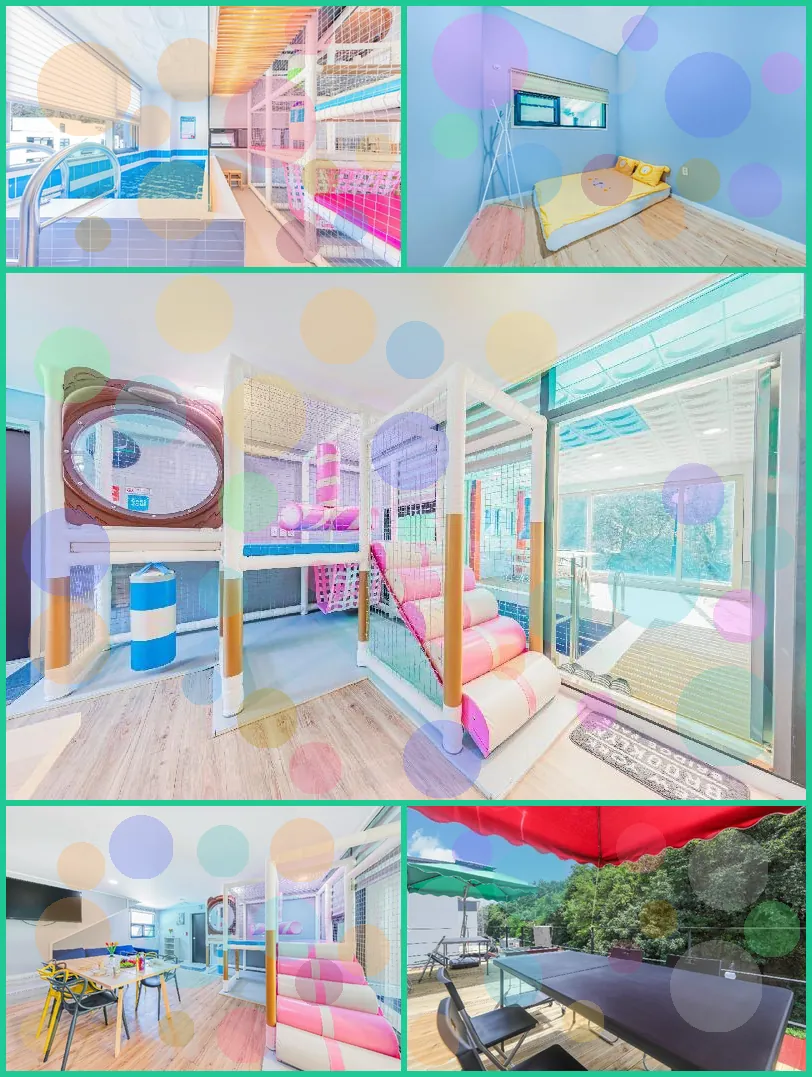 Gyeongju Bentus Kids Poolvilla hotel main view