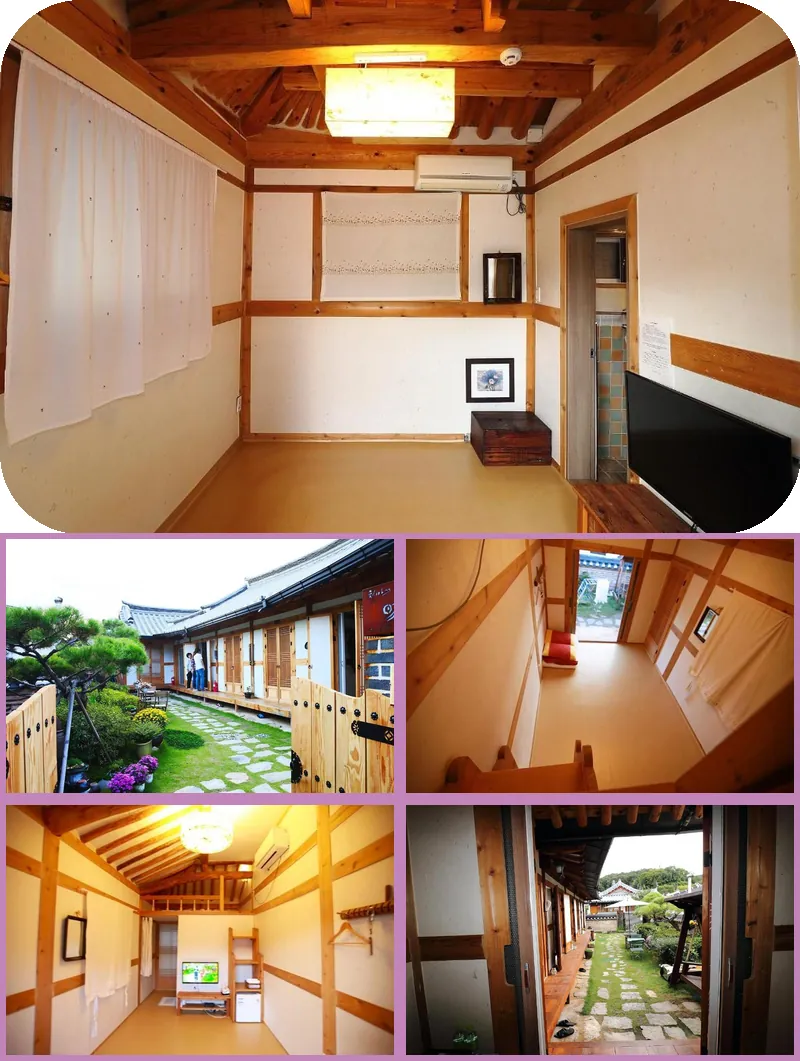 Jeonju Hanok Maeul Yeonwoodang Hanok hotel main view