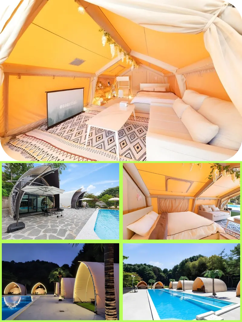 Gapyeong Ruchaerun Glamping hotel main view